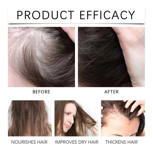 EELHOE Wheat Hair Care Essential Oil Strengthens Hair And Thickens Hair Care Bifurcated Smooth And Glossy Hair Care