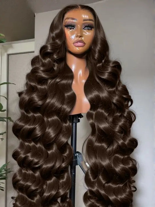 Brazilian Body Wave Curly 13X6 HD Full Lace Human Hair Wig ,Full Glueless Lace Frontal Wigs Human Hair for Black Women