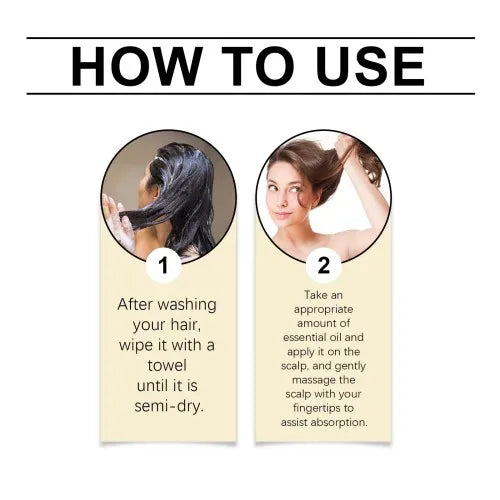 EELHOE Wheat Hair Care Essential Oil Strengthens Hair And Thickens Hair Care Bifurcated Smooth And Glossy Hair Care