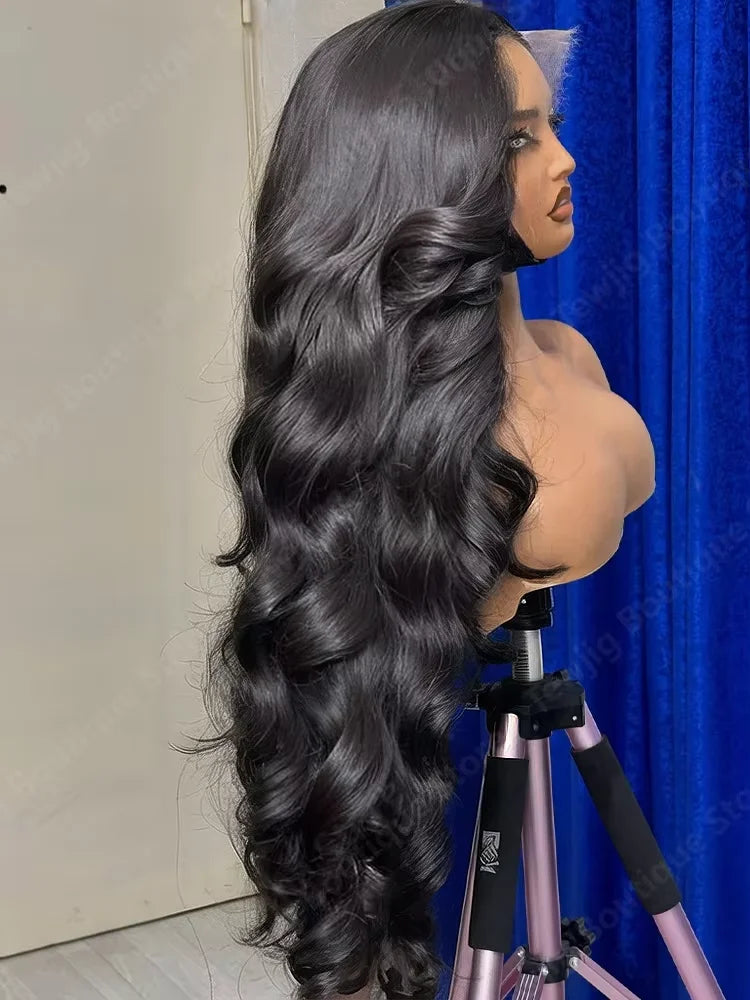 250% Density 30 inch 13x6 HD Lace Front Wigs Human Hair Women Body Wave 13x4 Frontal Wigs Women Peruvian Glueless Closure Wigs