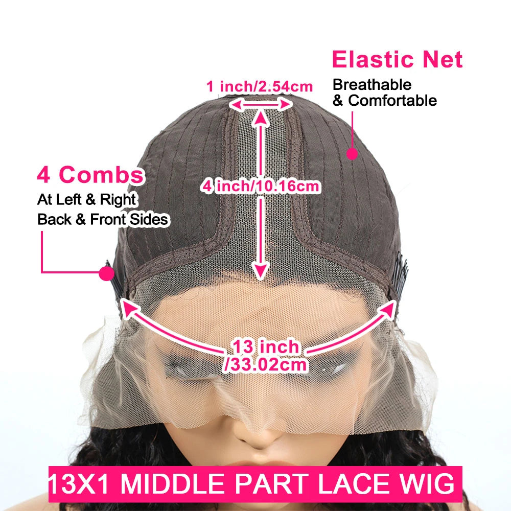 13x4 Lace Front Straight Hair Wigs 200% Density HD Lace Front Wigs Human Hair Pre Plucked Transparent Lace Front Wigs Human Hair