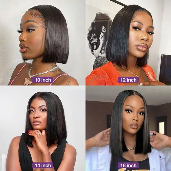 Pre-Plucked Bob Lace Wig Vendor,Original Hair Unprocessed 13x4 Swiss Lace Front Bob Wig,100% Brazilian Virgin Human Hair