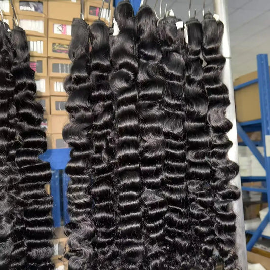 Raw Vietnamese Hair Human Hair Raw Bundle Cambodian Wave Natural Wave Burmese Kinky Curly