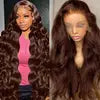 Brazilian Body Wave Curly 13X6 HD Full Lace Human Hair Wig ,Full Glueless Lace Frontal Wigs Human Hair for Black Women