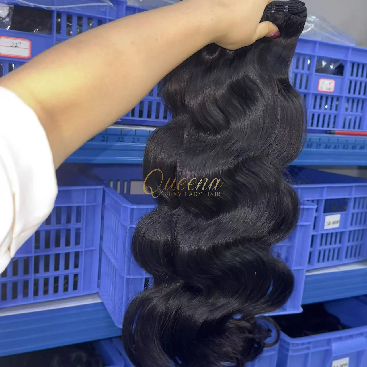 Oversea Stock Ready to Ship Raw Vietnamese Hair Unprocessed Virgin Human Hair Extension Burmese Curly Natural Wave