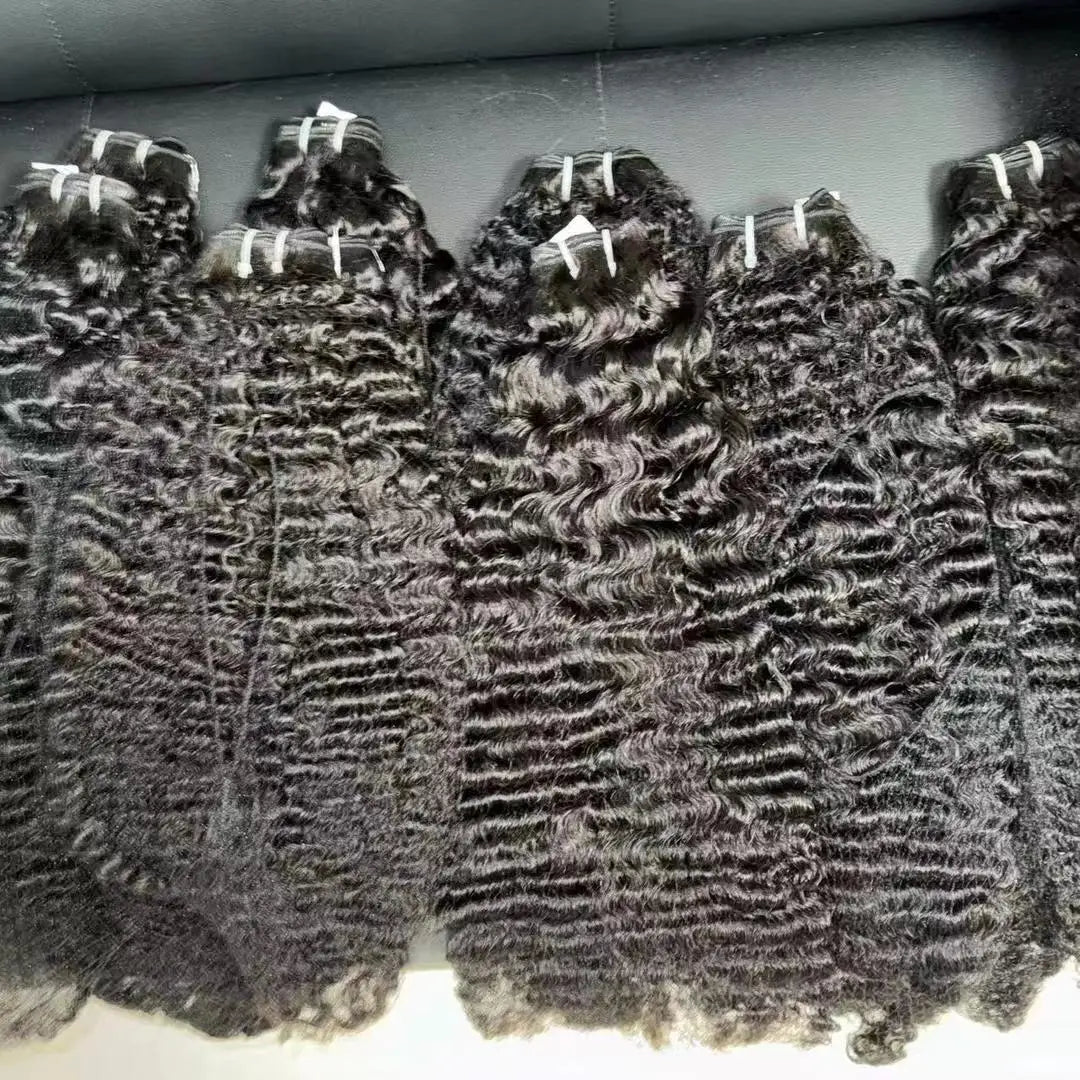 2025 Unprocessed Raw Human Hair Bundles Wholesale Vendor Indian Virgin Cuticle Aligned Hair Supplier Cambodian Raw Hair