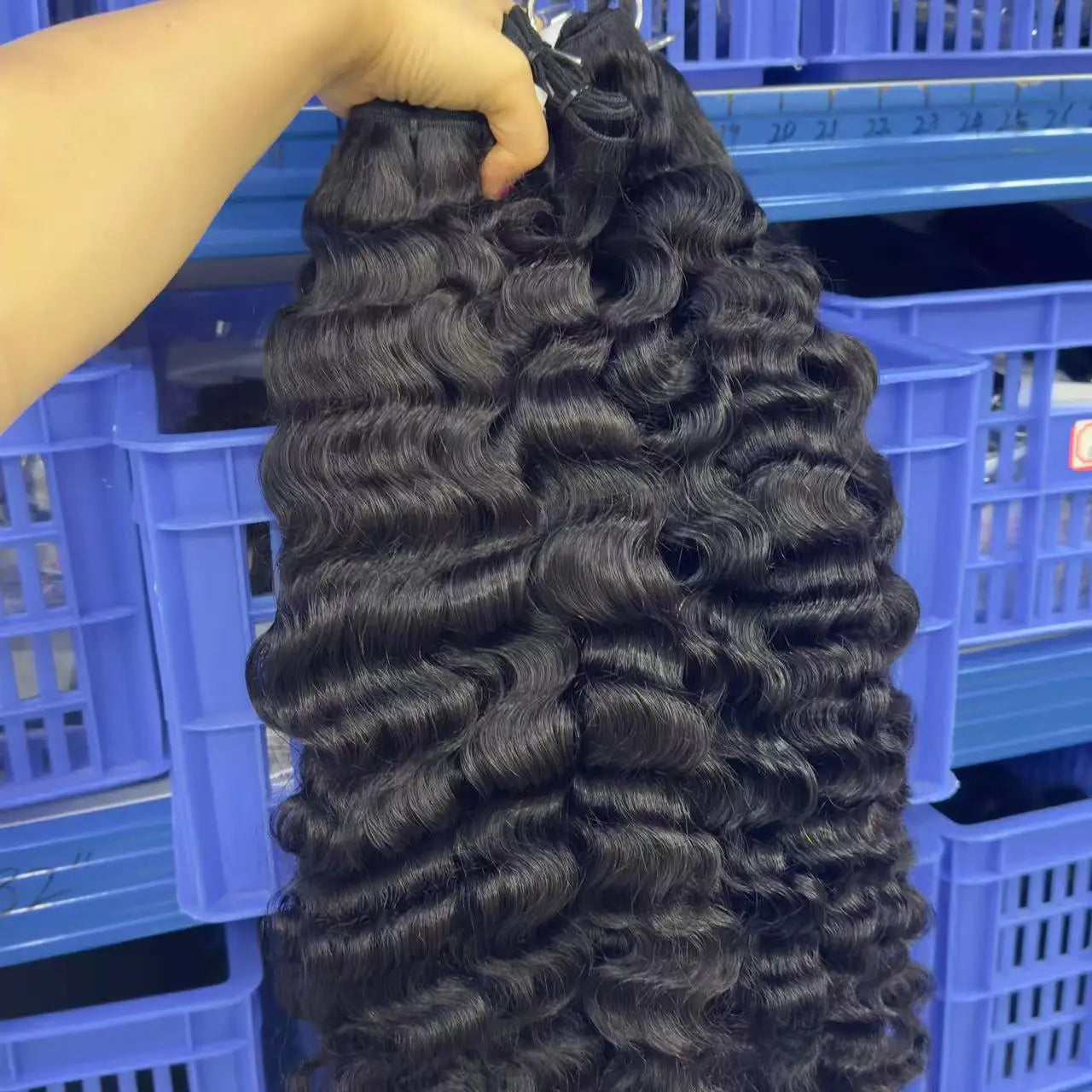 Pixie Burmese Curly Hair Raw Bundles Italy Human Unprocessed Vietnamese Hair Natural Straight Deep Wave Virgin Remy Hair Bundles