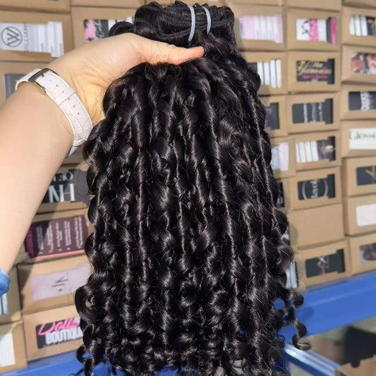 Natural Deep Wave Raw Vietnamese Hair Vendors Pixie Kinky Burmese Curly Raw Hair Bundles Cambodian Wavy Curl Philippine Raw Hair