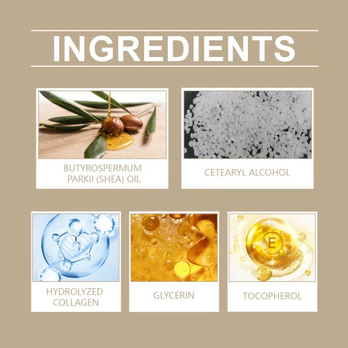 Hoegoa Shea Butter Moisturizing Hair Care Mask Moisturizes Hair  Improves Dry Hair And Softens Hair Care Mask