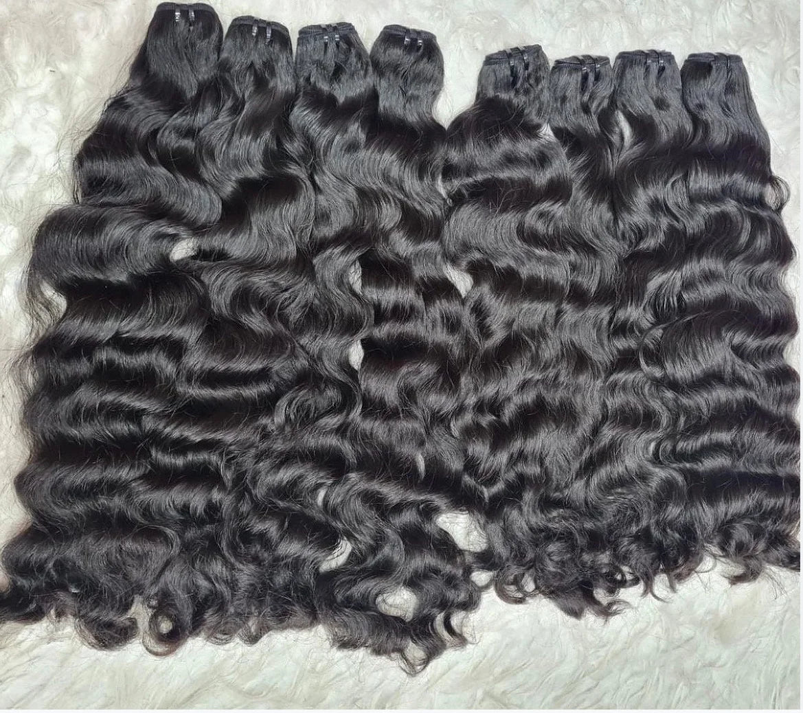 Virgin Cuticle Aligned Natural Raw Hair, Vietnamese Burmese Curly Raw Human Hair Bundles