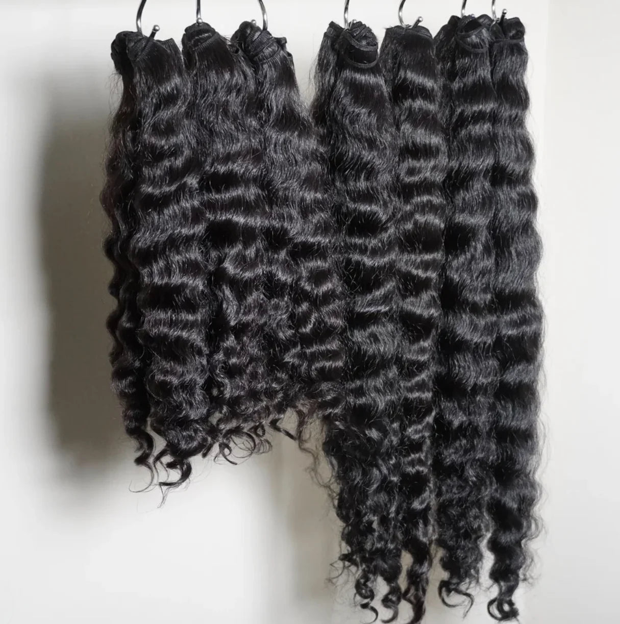 Virgin Cuticle Aligned Natural Raw Hair, Vietnamese Burmese Curly Raw Human Hair Bundles