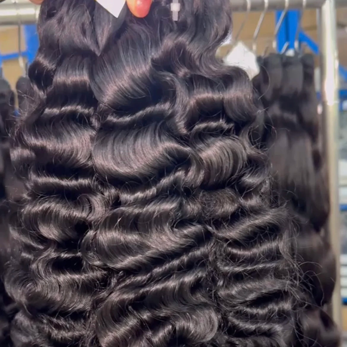 Oversea Stock Ready to Ship Raw Vietnamese Hair Unprocessed Virgin Human Hair Extension Burmese Curly Natural Wave