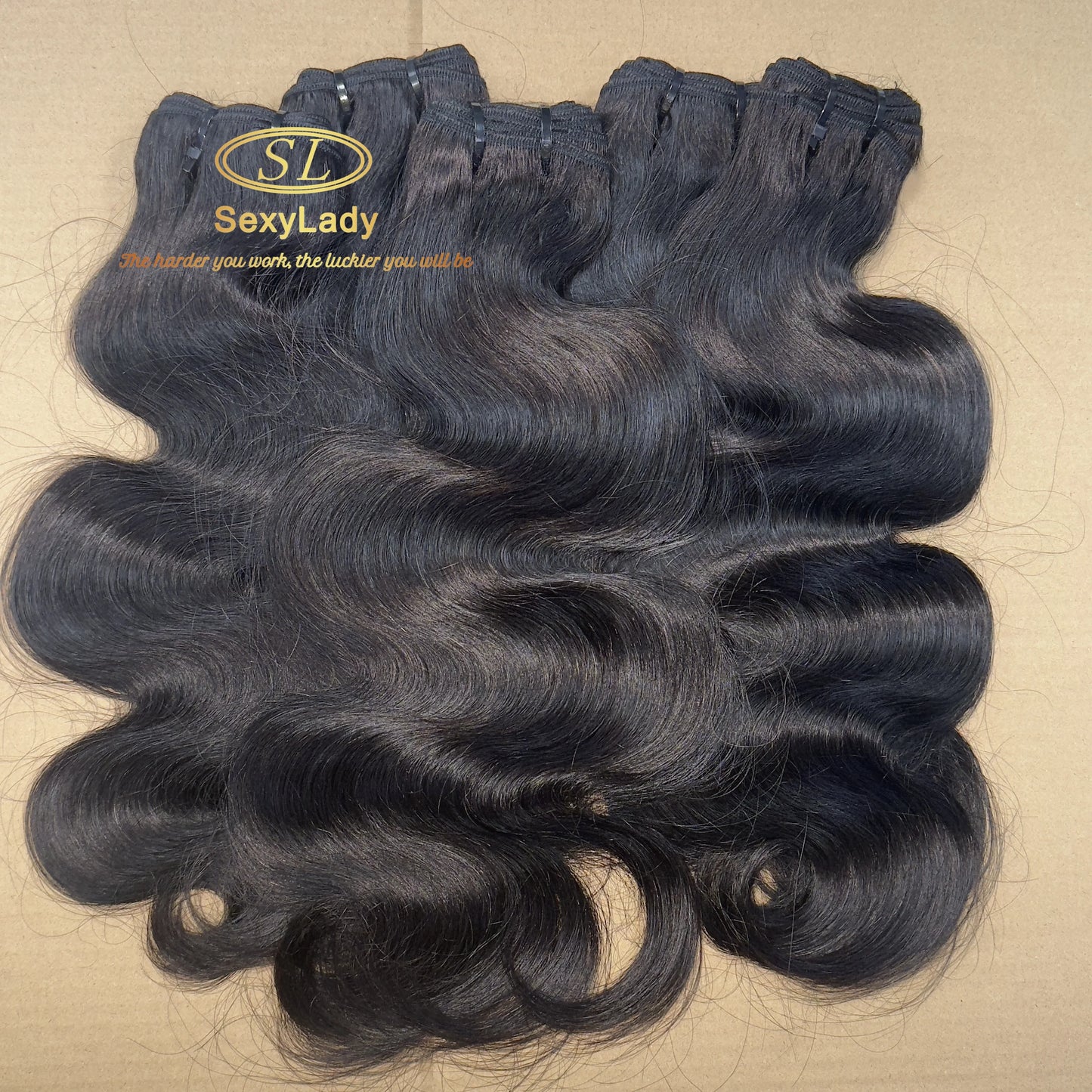 Natural Black 100% Unprocessed Raw Human Hair Cuticle Aligned Single Donor Double Weft Burmese Curly Bundles