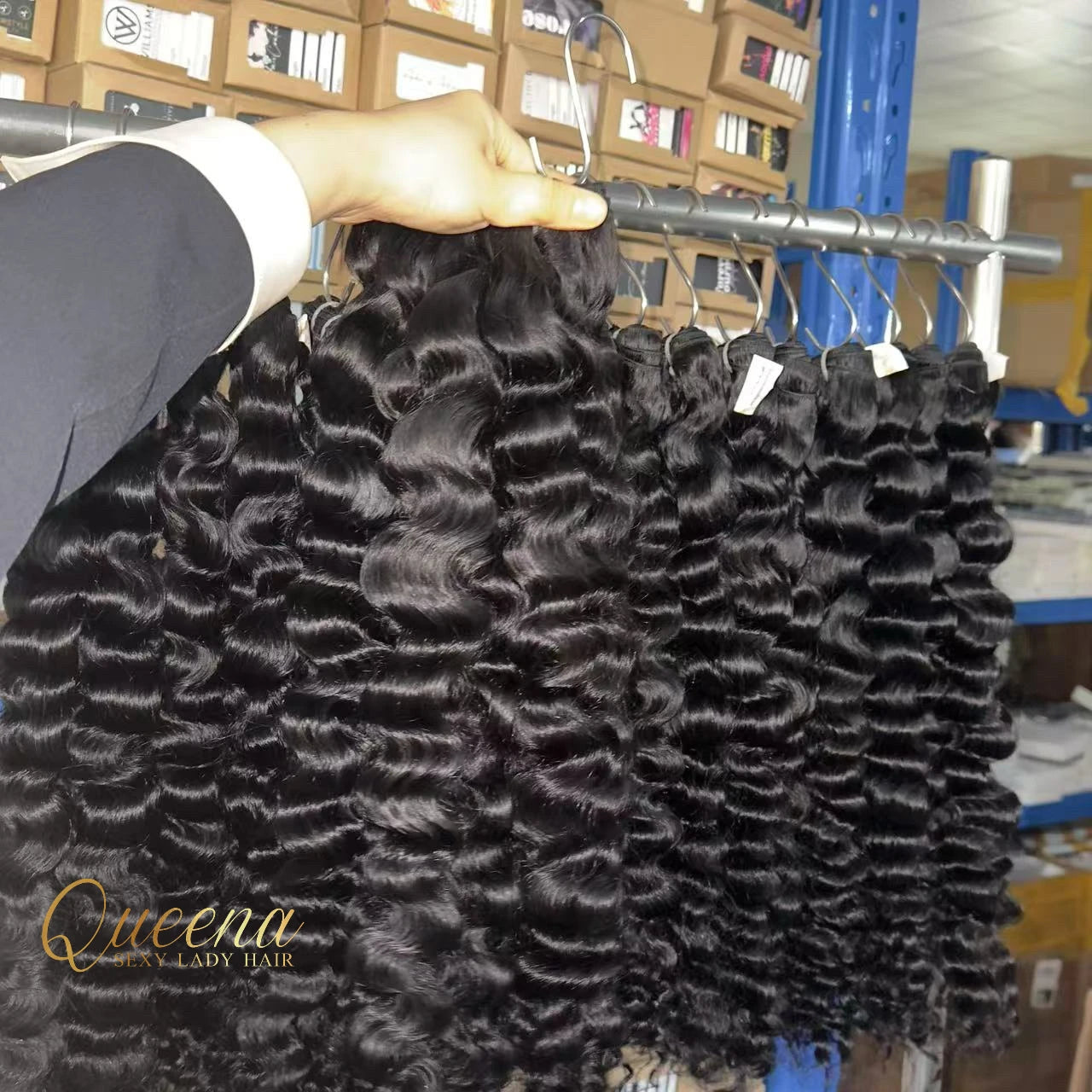 Raw Brazilian Human Hair Raw Virgin Cuticle Aligned One Donor Hair Bundles Weave Indian Wavy Curly