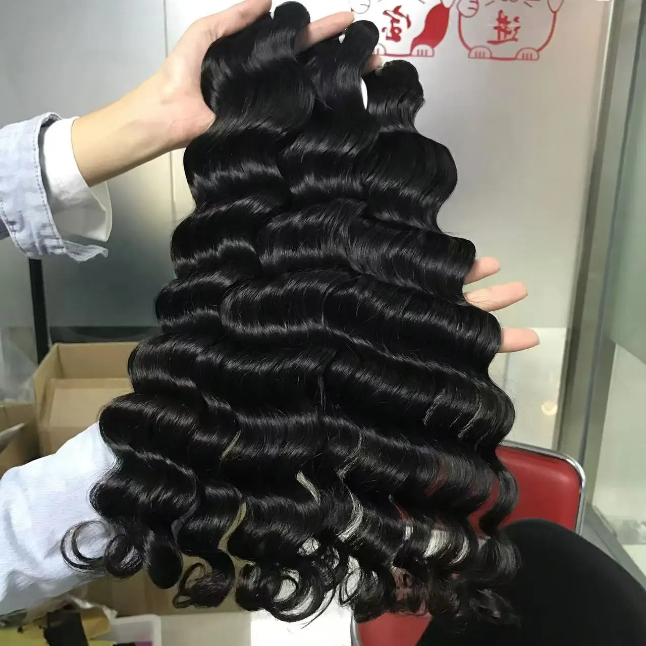 Natural Deep Wave Raw Vietnamese Hair Vendors Pixie Kinky Burmese Curly Raw Hair Bundles Cambodian Wavy Curl Philippine Raw Hair